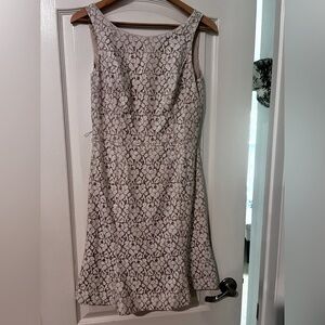 White House Black Market bride lace dress